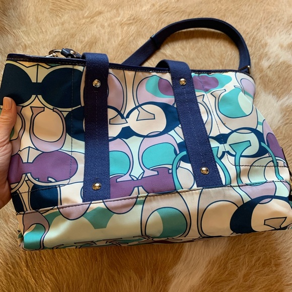 Coach blue, purple, and white BUNDLE